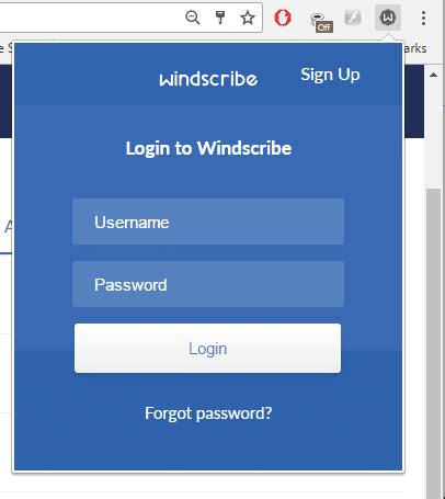 windscribe log in.